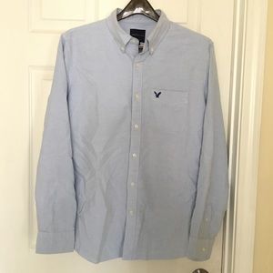 American Eagle Classic Fit Men's Dress Shirt Sz L